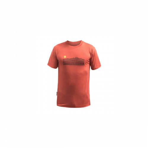 Мъжка мерино тениска ACTIVE SUNRIS terracotta Мъжка мерино тениска ACTIVE SUNRIS terracotta